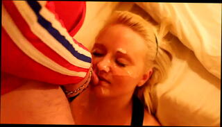 Video 180419975: bitch cumshot, bitch face, blonde bitch