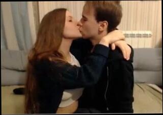 Video 268913001: straight couple, 18 years old couple, college couple