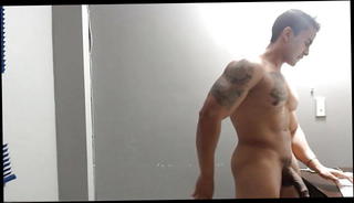 Video 1571411351: big cock handjob masturbation, gay hunk masturbating, big cock muscle hunk, muscular gay hunk, gay latino hunks, bodybuilder posing nude, super hunk