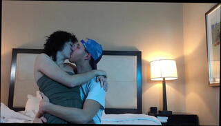 Video 1609539145: teen kissing, kissing petite, petite tattooed teen, petite woman, hot woman