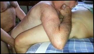 Video 158323401: threesome gay porn, amateur threesome porn, gay bear threesome, daddy threesome, man threesome