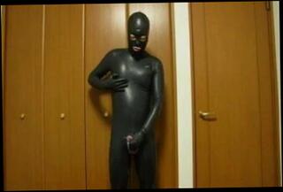 Video 163851701: latex wanking, latex boy, gay latex, latex man