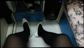 Video 178533301: crossdresser pantyhose, double pantyhose, gay pantyhose, pantyhose man, hd double