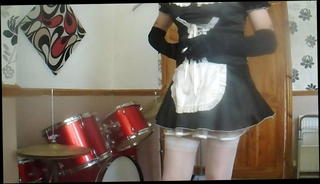 Video 1571308461: gay maid, maid dress