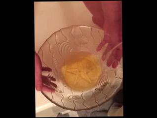 Watch the video about Doing some Seriously Sexy Piss Play