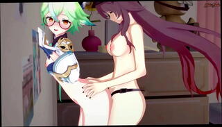 Video 1261238695: lesbian strapon compilation, lesbian hentai anime, hentai anime cartoon, strapon fuck compilation, toon compilation, cute lesbians fucking