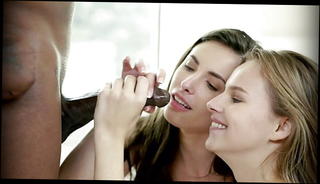 Watch the video about 2 Girls, 1 Cock - BBC BJ Compilation