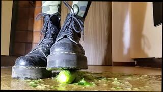 Video 1460348803: solo female feet, amateur solo female, boots feet, feet crush