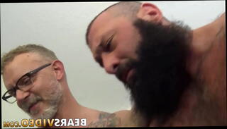 Video 1036232615: hardcore gay threesome bareback, deep throat bareback gay, gay bareback hunk, tattooed barebacking hunks, gay bear bareback, blowing bareback, daddy bareback