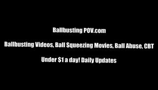 Video 1590463165: bdsm femdom fetish, milf femdom bdsm, pov femdom fetish, big tits milf femdom, latin milf pov, bdsm ball busting, destroys testicles