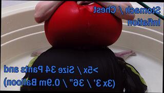 Video 1402512703: inflation expansion, inflation fetish, fetish solo, solo amateur toys, breast inflation, boobs inflation, big breast fetish, solo female toys, big belly inflation, jeans fetish, double