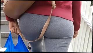 Video 553216935: candid booty, street booty, sexy yoga pants, sexy sweat, slow sexy