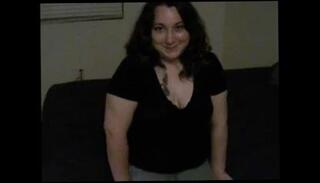 Watch the video about Fat Ugly Amateur Eats Cum