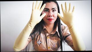 Video 1601790331: femdom latex fetish, latex amateur, examination fetish, fetish straight, medical exam fetish, latex nurse, latex hand, medical fetish asians, latex hd