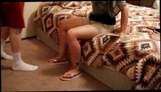 Video 822773101: straight humiliation, wife spanks husband, homemade straight, bedroom spanking