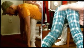 Video 1549461101: oil bdsm, oil ass rub, oil spank, big oiled ass, straight bdsm, rough oil, american big ass