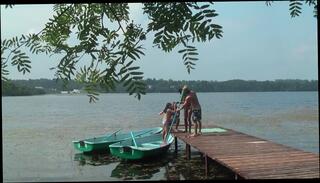 Watch the video about Girl moaning from pleasure while DP