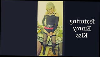 Video 989120201: blonde shemale cums, mature shemale cum, tgirl strokes, climax