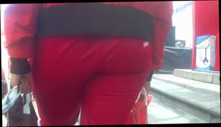 Watch the video about Touch big ass milf in sweat pants