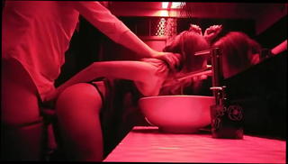 Video 710759601: homemade straight, homemade bathroom