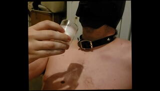 Video 1451652645: bdsm wax play, wax fetish, solo fetish play, solo boy moaning