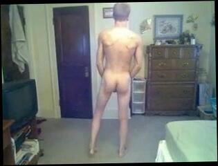 Video 183097201: wide open, gay masturbation naked, amateur naked gay, standing masturbation