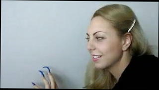 Watch the video about Margoo sexy blue long nails