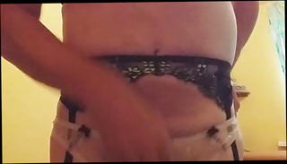 Video 1381981801: crossdresser masturbating cumming, small cock crossdresser, amateur crossdresser, gay crossdresser, cum clit rub, amateur masturbation hd