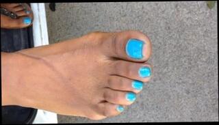 Video 209030201: milf foot fetish, amateur foot fetish, ebony foot fetish, black foot fetish, fetish lady, lady fingering, straight foot, long finger nails, thick fingers
