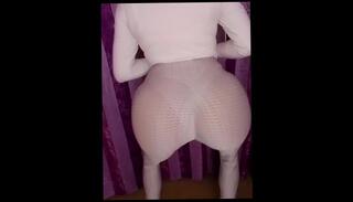 Video 1578904513: amateur crossdresser solo, solo fetish play, solo male ass play, big ass crossdresser, leggins, german crossdresser, arsch