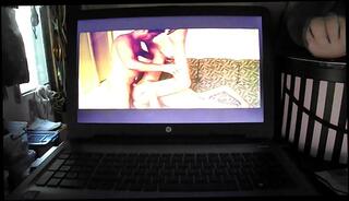 Video 814552485: gay crossdresser, ball stretching