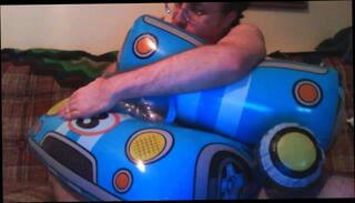 Video 328393201: inflatable toy, toy rider, gay car, man gay, gay hd