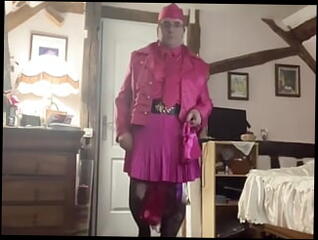 Video 1607668861: gay crossdresser, amateur crossdresser, crossdresser uniform