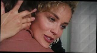 Video 288086504: sharon stone, skinny lingerie, skinny blonde, celebrity nipples