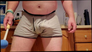 Video 1445554635: ball busting, boner balls