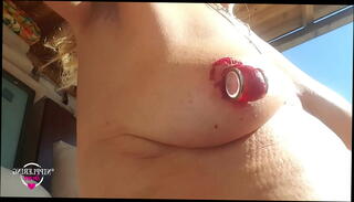 Video 1457044105: milf closeup, milf pierced nipple, sexy piercings milf, tit pierced milf, naughty amateur milf homemade, amateur milf hot wife, huge tits amateur milf, horny milf wife, horny big tits milf, extreme pierced milf, closeup stretched, long milf, pierced nipples close, pierced nipples outdoors, nude nipples, pierced red