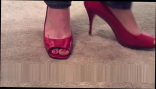 Video 940837304: foot fetish high heels, foot job fetish, mature foot fetish, sexy mom feet, sexy blonde feet