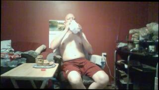 Video 736023503: solo gay amateur, solo gay male, milk cookies, milk eating, solo belly, stuffing gay