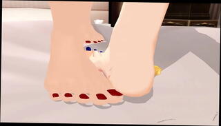 Video 1552225405: foot crush