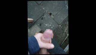 Video 1206220803: solo male masturbation pov, pov solo cumshot, amateur pov cumshot, quick wank cumshot, wanking outside