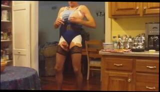 Video 116081401: crossdresser masturbation, gay crossdresser, man crossdresser, wanking big