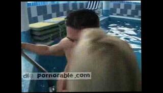 Video 63784635: bikini blowjob, blonde bikini, bikini pool, pink bikini, fucking hot blonde