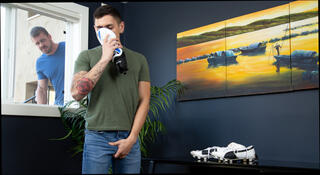 Video 1131358604: bareback twink gay sex, twink daddy bareback, jock cock, jock sniffing, cock taste