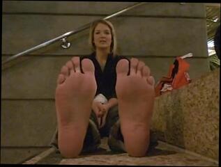 Video 241034301: foot fetish toe, sexy toes foot, long toes foot, blonde foot fetish, straight foot