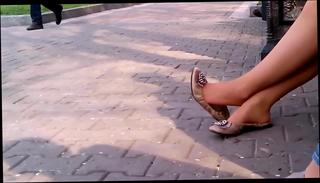 Video 814828104: public foot fetish, shoeplay