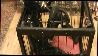 Video 1530690601: bondage slave domination, bdsm bondage slave, master dominate slave, gay domination slave, bondage slave training, slave cage, domination cbt, cbt massage, gay bondage cock, dominated big cock, dominant couple, small cock massage, hungarian couple