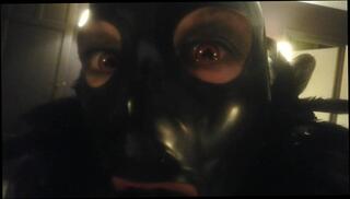 Video 1522086703: submissive latex, gagging submissive, fetish submission, amateur fetish couple, fetish play amateur, submissive blowjob, cosplay latex, amateur femme