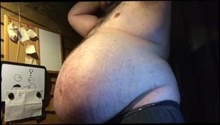 Video 738345103: solo gay amateur, gay bear solo, solo gay male, male belly inflation, fat inflation