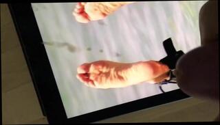 Video 364191001: feet crush, celebrity feet, feet first, gay man cum, cum hd