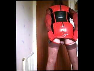 Video 244230701: femdom bisexual slave, sissy dom, bisexual crossdresser, latex crossdresser, sissy slut, gay man sissy